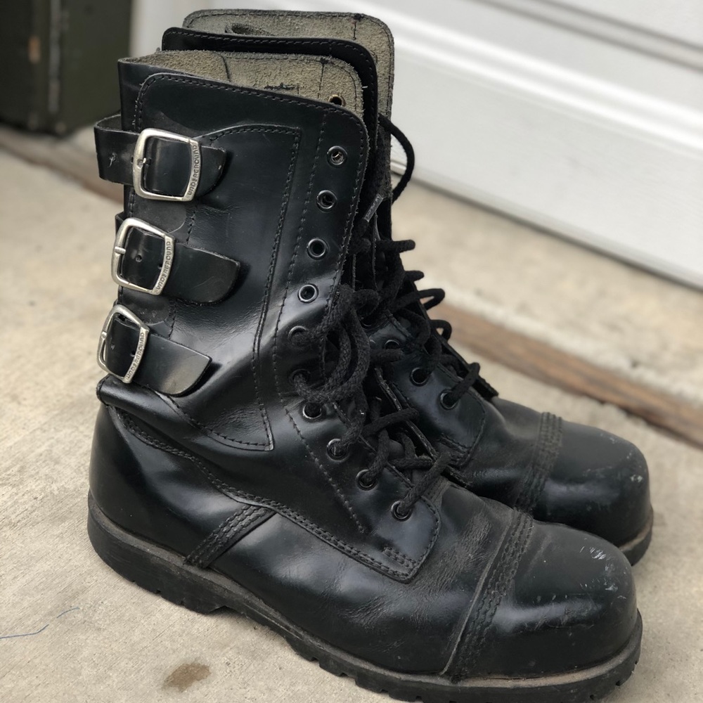 COPY - Underground Steel-Toed Boots from England